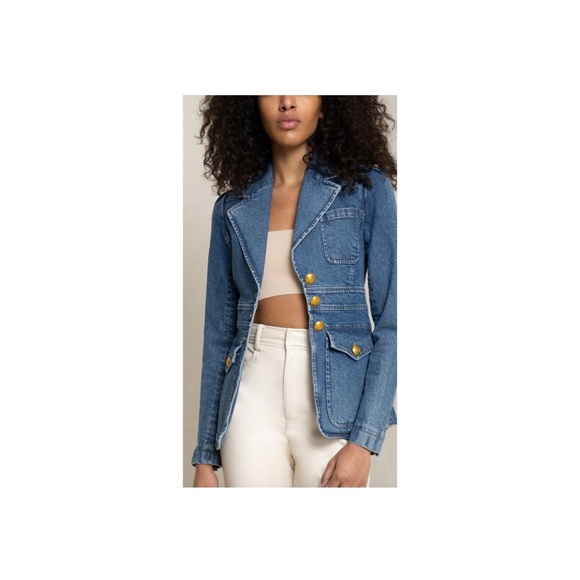 Coats | Alc Amelia Denim Jacket 